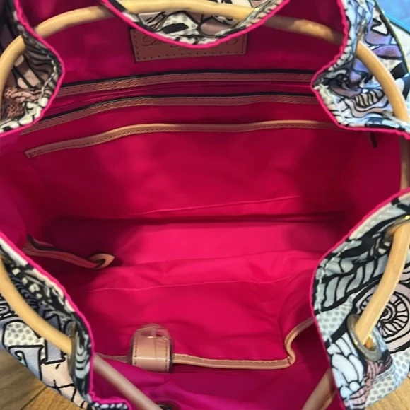 ❤️Wow, Super Rare.. Disney Dooney & Bourke Cruise line Nylon Backpack - Picture 13 of 16